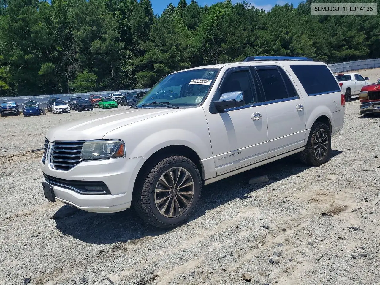 2015 Lincoln Navigator L VIN: 5LMJJ3JT1FEJ14136 Lot: 58358996