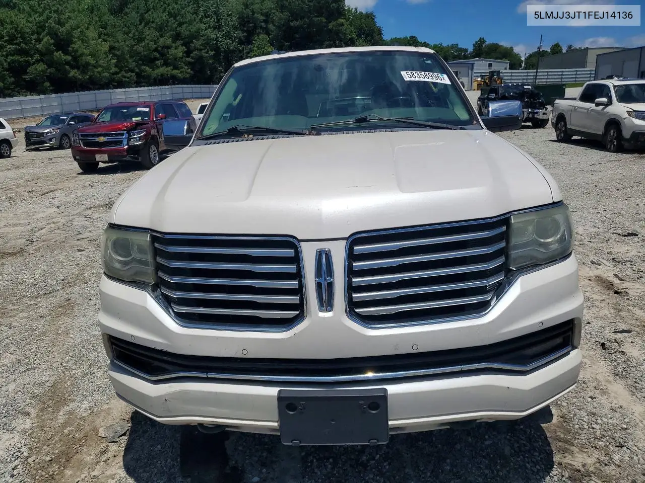2015 Lincoln Navigator L VIN: 5LMJJ3JT1FEJ14136 Lot: 58358996