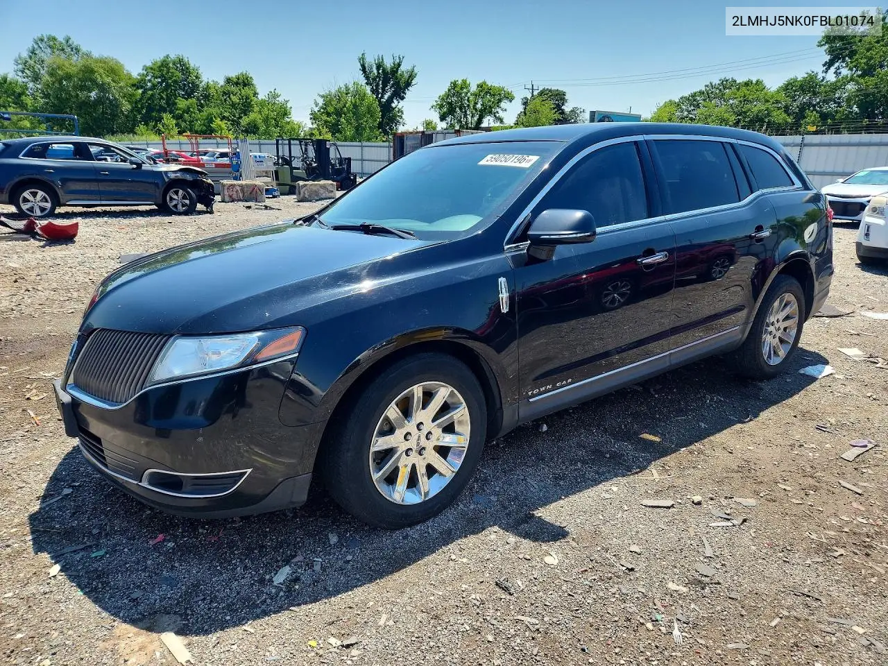 2015 Lincoln Mkt VIN: 2LMHJ5NK0FBL01074 Lot: 59050196