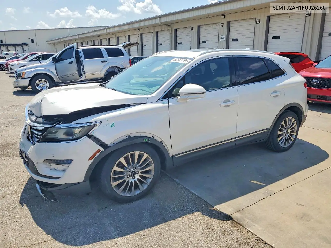 2015 Lincoln Mkc VIN: 5LMTJ2AH1FUJ26260 Lot: 59655796