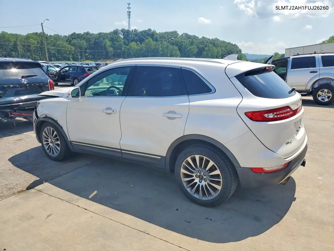 2015 Lincoln Mkc VIN: 5LMTJ2AH1FUJ26260 Lot: 59655796