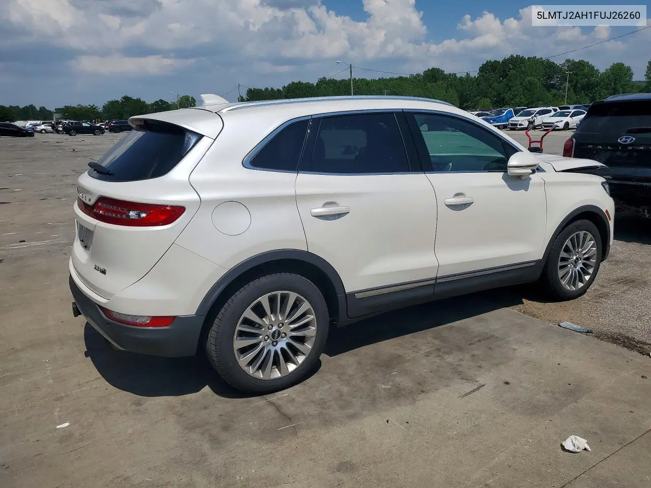 2015 Lincoln Mkc VIN: 5LMTJ2AH1FUJ26260 Lot: 59655796