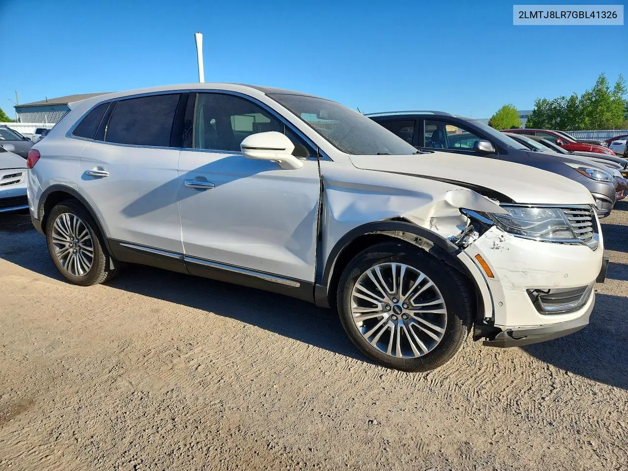 2016 Lincoln Mkx Reserve VIN: 2LMTJ8LR7GBL41326 Lot: 55351446