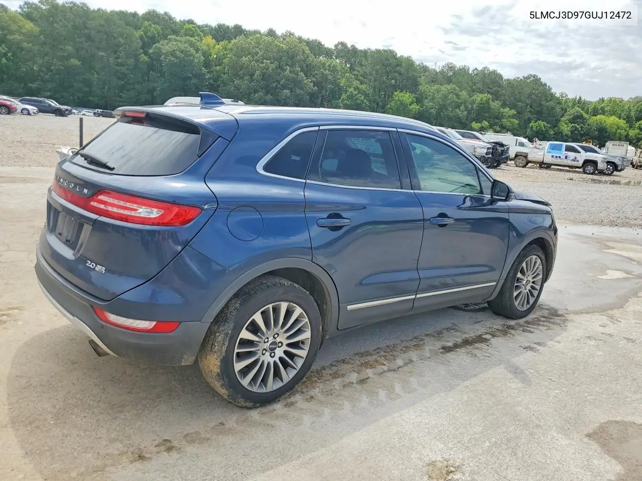 2016 Lincoln Mkc Reserve VIN: 5LMCJ3D97GUJ12472 Lot: 58094846