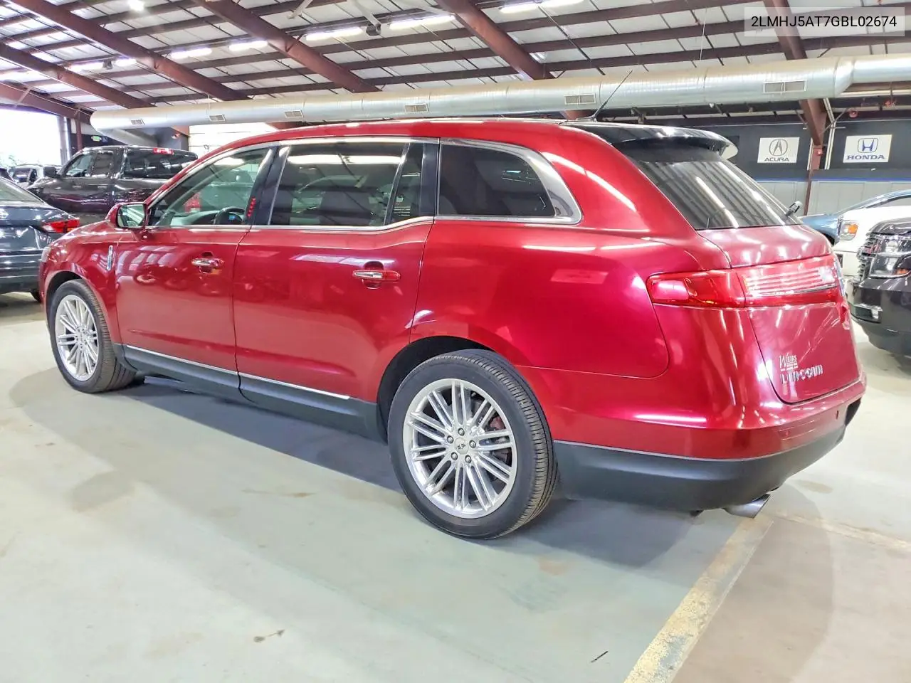 2016 Lincoln Mkt VIN: 2LMHJ5AT7GBL02674 Lot: 58114156