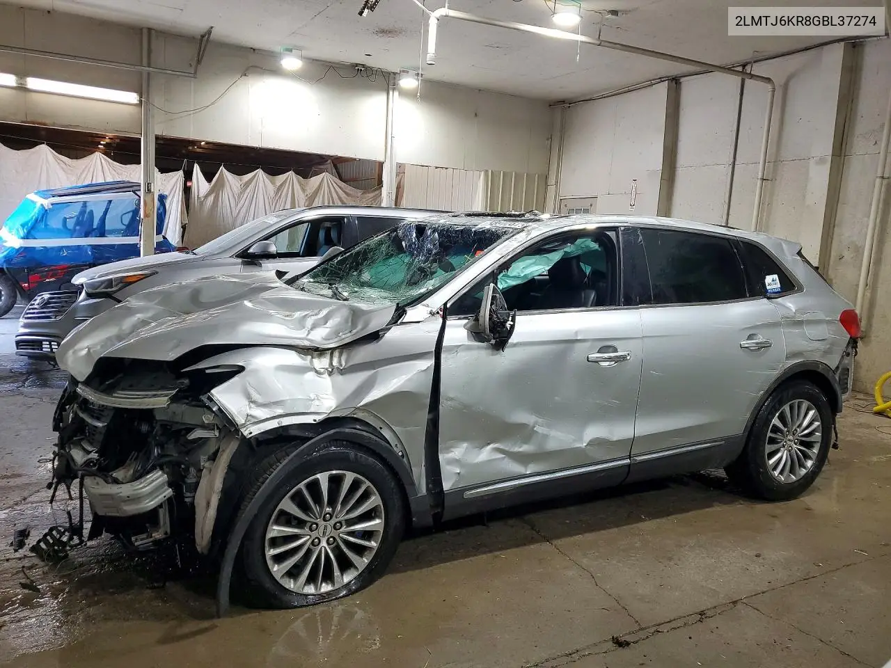 2016 Lincoln Mkx Select VIN: 2LMTJ6KR8GBL37274 Lot: 58972676