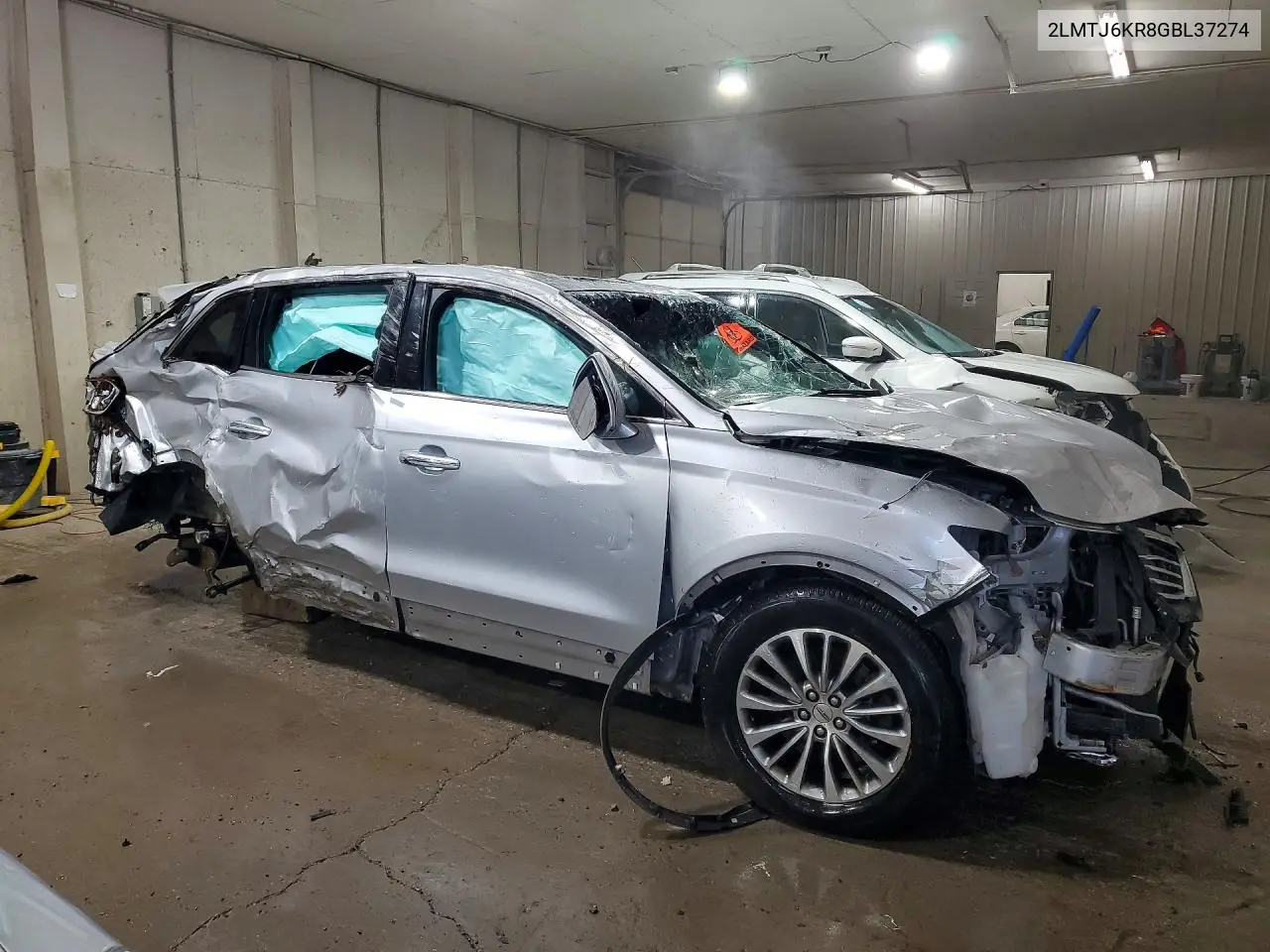 2016 Lincoln Mkx Select VIN: 2LMTJ6KR8GBL37274 Lot: 58972676