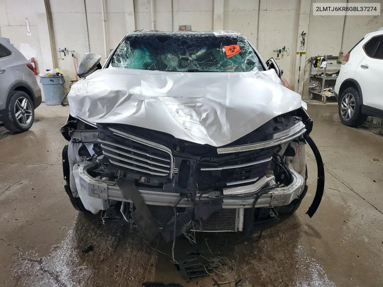 2016 Lincoln Mkx Select VIN: 2LMTJ6KR8GBL37274 Lot: 58972676