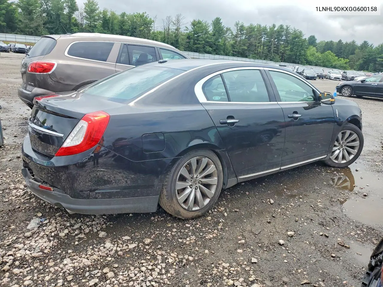 2016 Lincoln Mks VIN: 1LNHL9DKXGG600158 Lot: 59241526