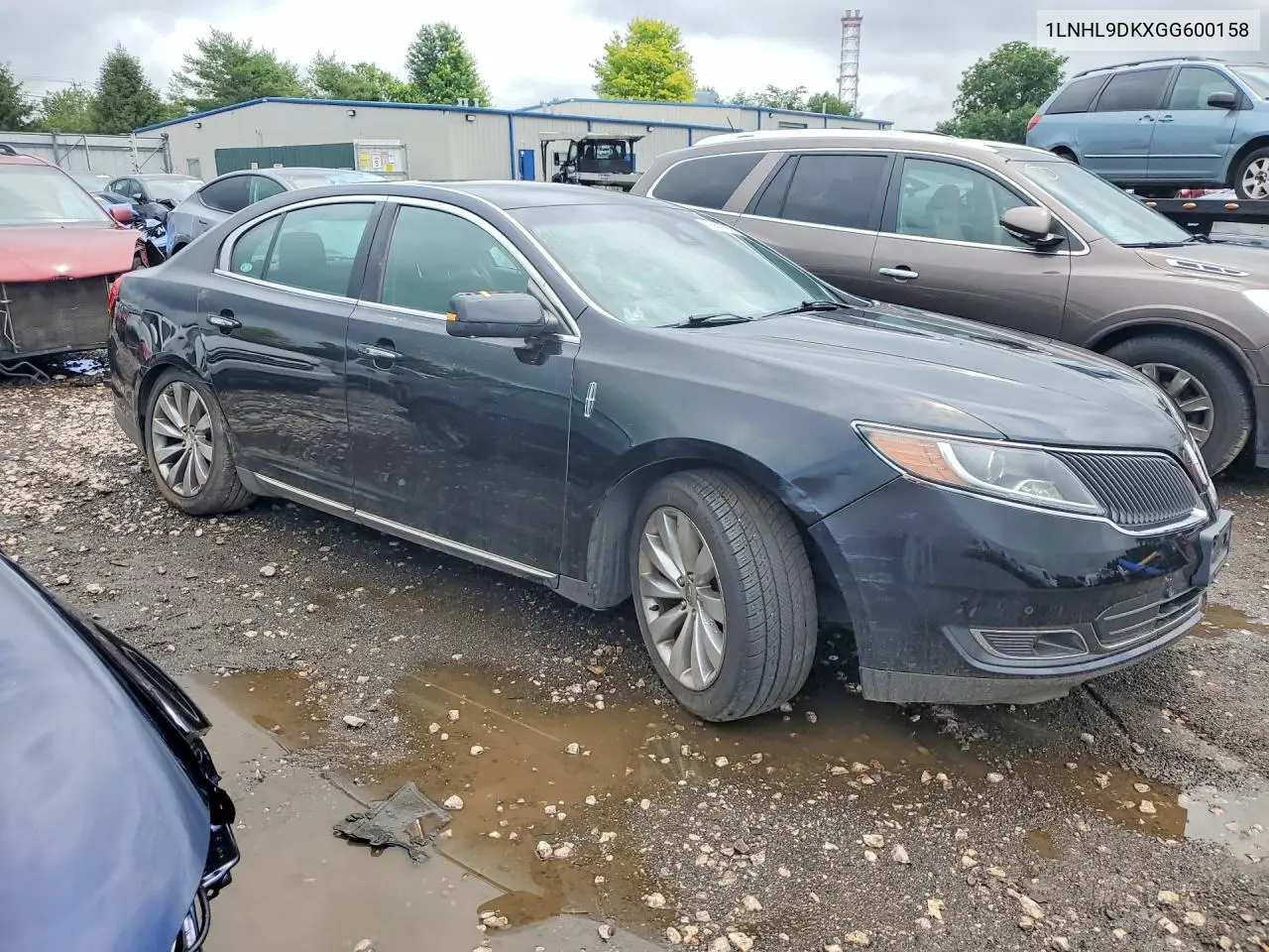 2016 Lincoln Mks VIN: 1LNHL9DKXGG600158 Lot: 59241526