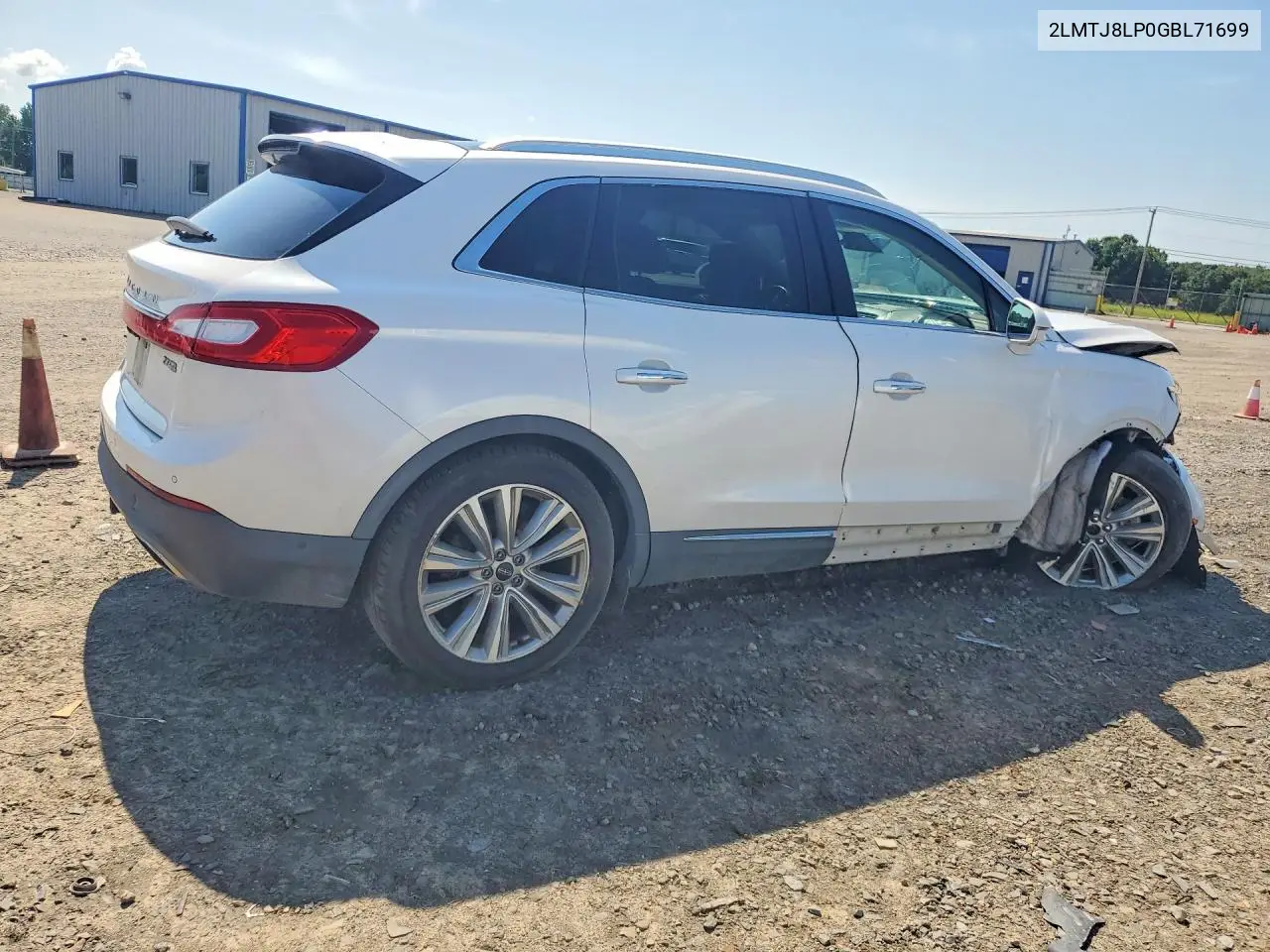 2016 Lincoln Mkx Reserve VIN: 2LMTJ8LP0GBL71699 Lot: 59262856