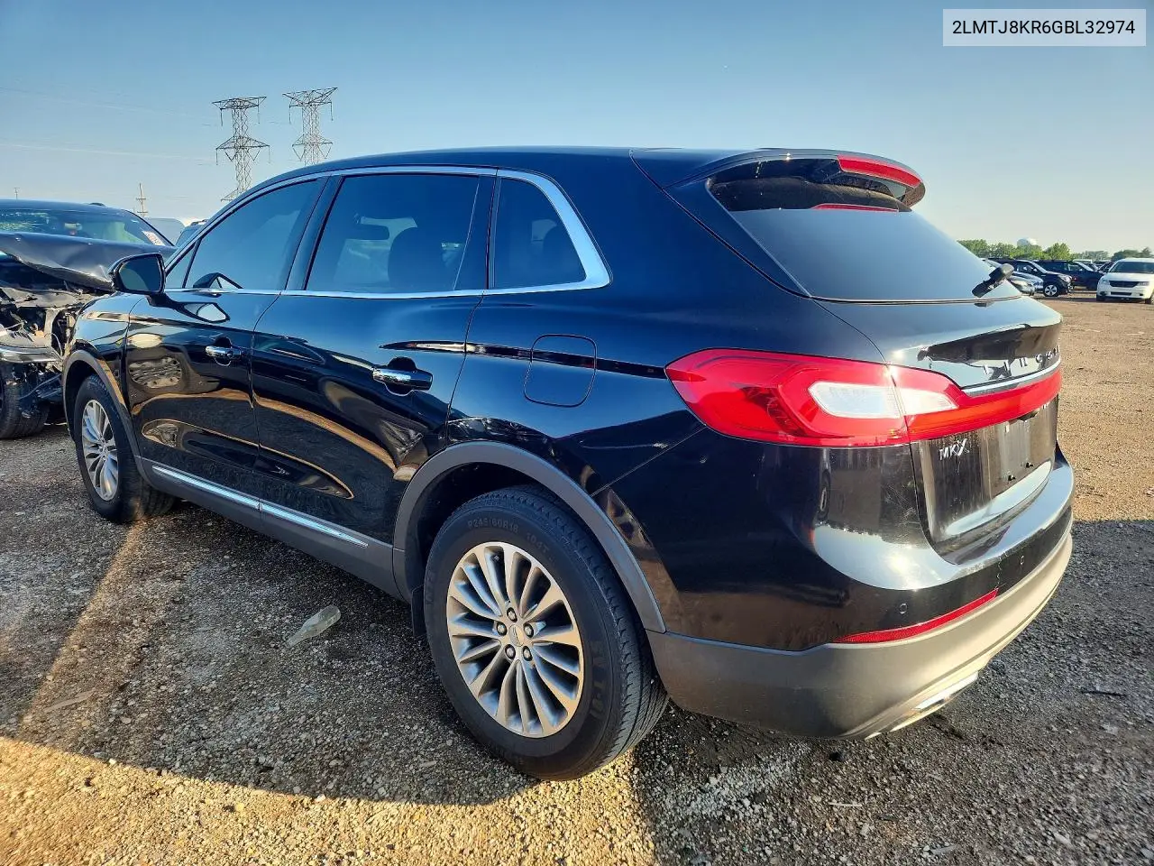 2016 Lincoln Mkx Select VIN: 2LMTJ8KR6GBL32974 Lot: 59373016