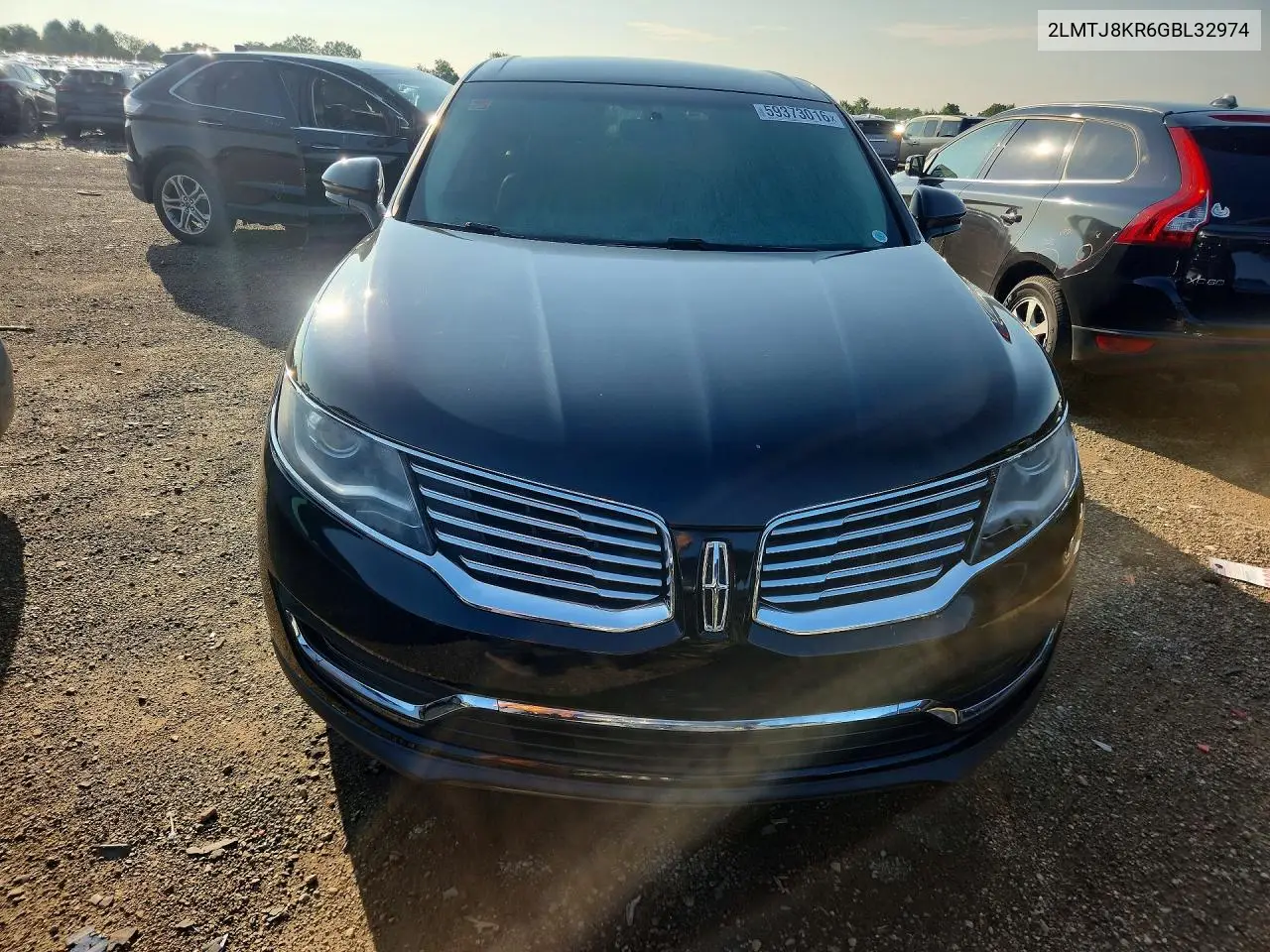 2016 Lincoln Mkx Select VIN: 2LMTJ8KR6GBL32974 Lot: 59373016