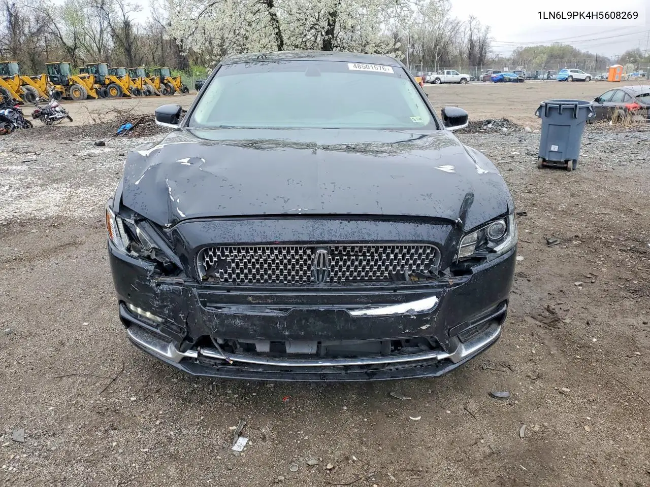 2017 Lincoln Continental Premiere VIN: 1LN6L9PK4H5608269 Lot: 48501576