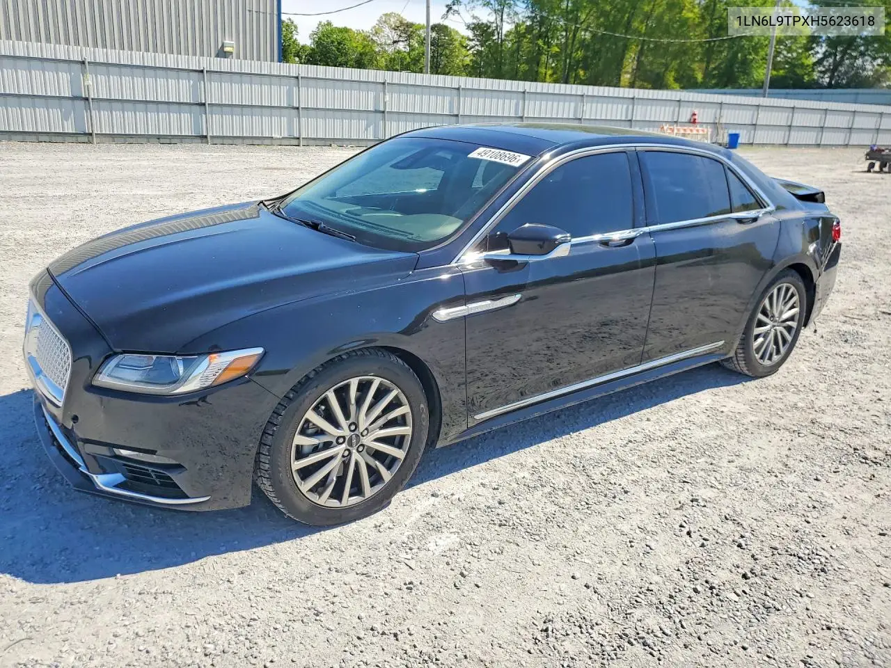 2017 Lincoln Continental Select VIN: 1LN6L9TPXH5623618 Lot: 49108696