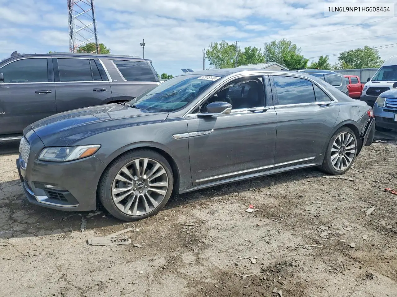 2017 Lincoln Continental Reserve VIN: 1LN6L9NP1H5608454 Lot: 52813186
