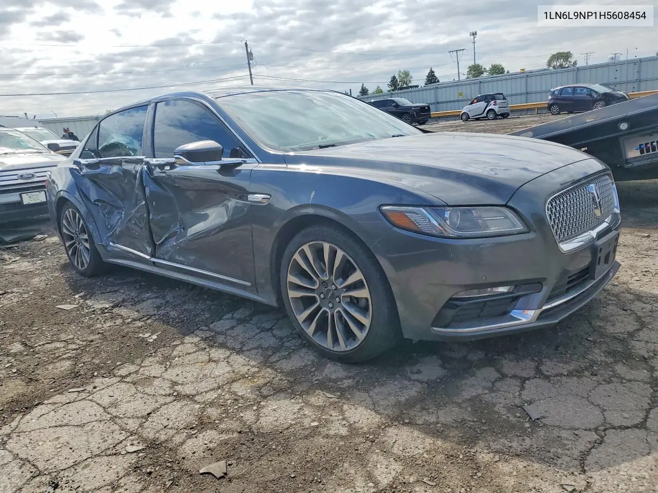2017 Lincoln Continental Reserve VIN: 1LN6L9NP1H5608454 Lot: 52813186