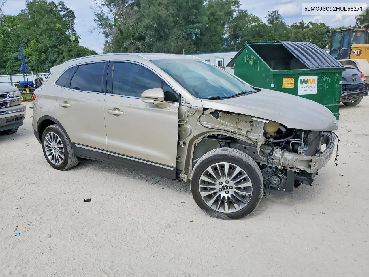 2017 Lincoln Mkc Reserve VIN: 5LMCJ3C92HUL55271 Lot: 54107676