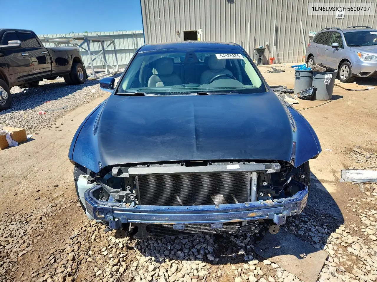 2017 Lincoln Continental Select VIN: 1LN6L9SK1H5600797 Lot: 54838386
