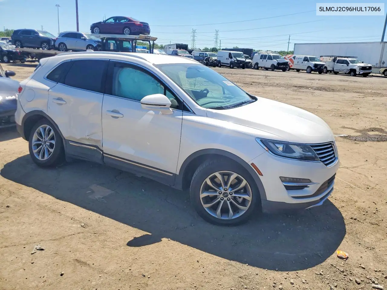 2017 Lincoln Mkc Select VIN: 5LMCJ2C96HUL17066 Lot: 55688086