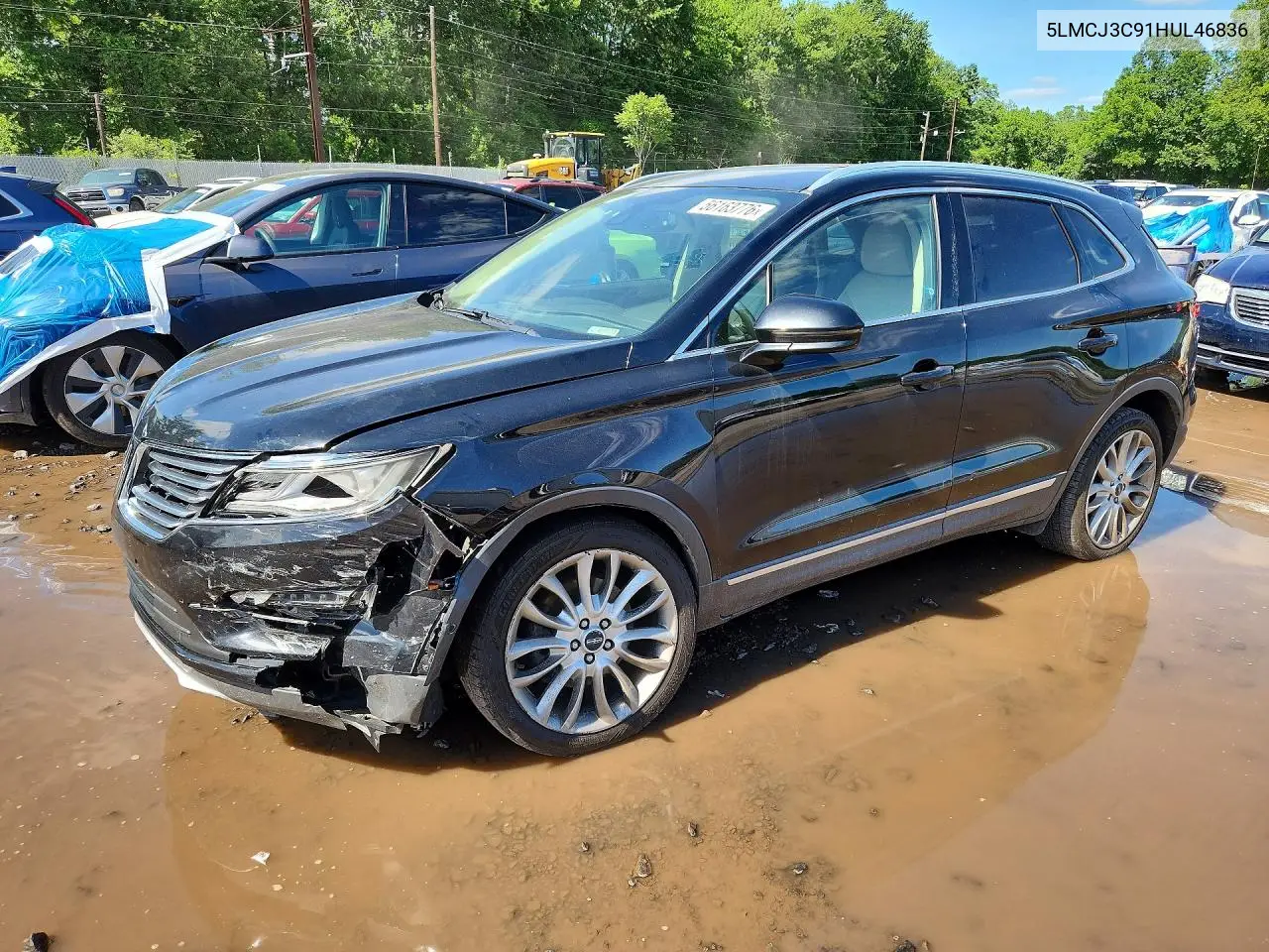 2017 Lincoln Mkc Reserve VIN: 5LMCJ3C91HUL46836 Lot: 56163776