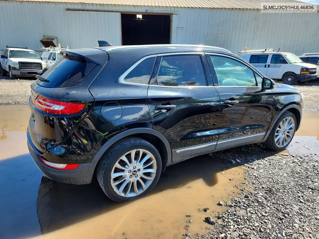 2017 Lincoln Mkc Reserve VIN: 5LMCJ3C91HUL46836 Lot: 56163776
