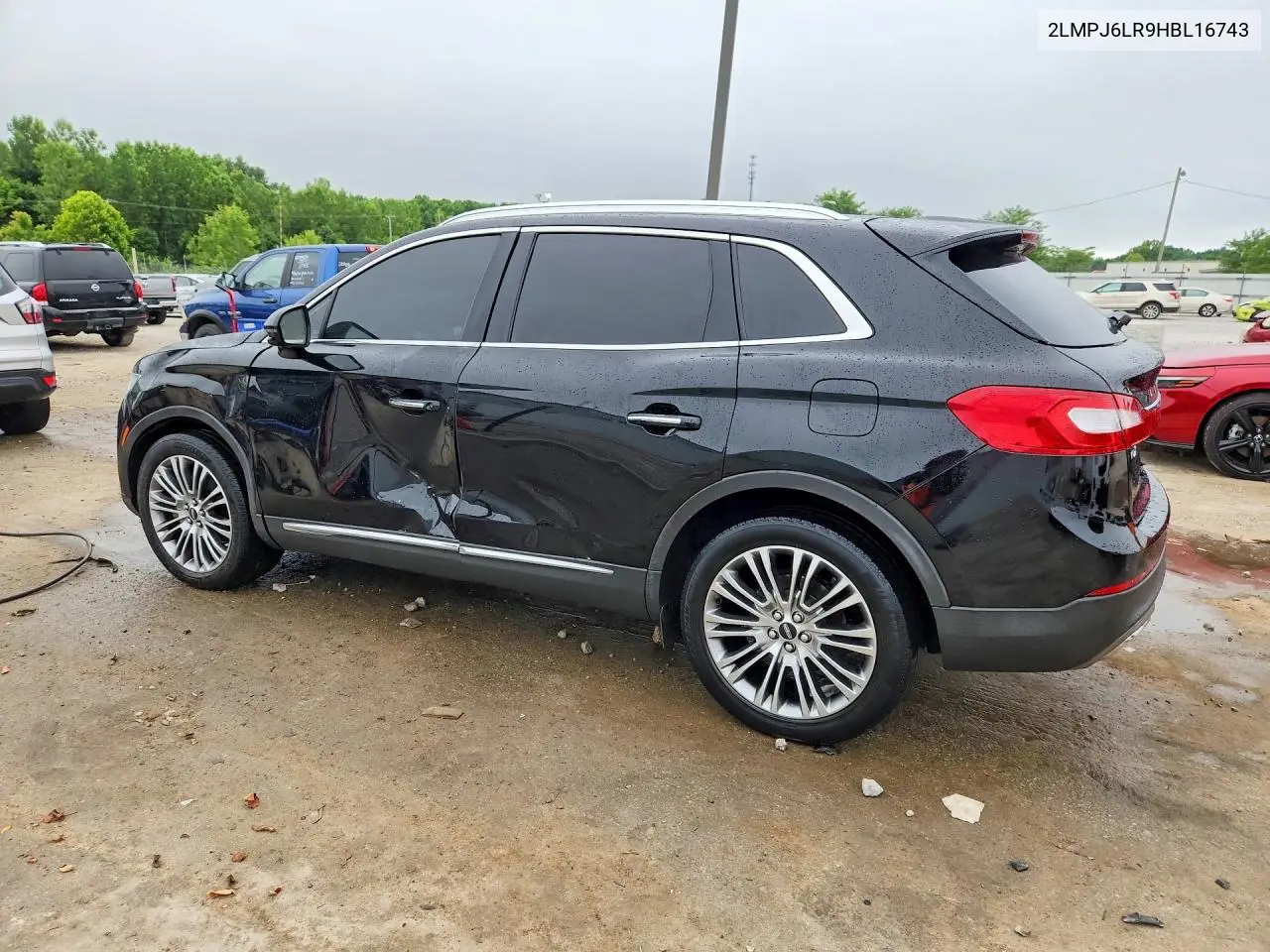 2017 Lincoln Mkx Reserve VIN: 2LMPJ6LR9HBL16743 Lot: 56588266
