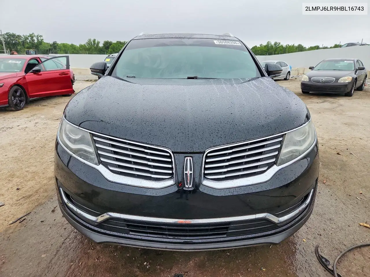 2017 Lincoln Mkx Reserve VIN: 2LMPJ6LR9HBL16743 Lot: 56588266