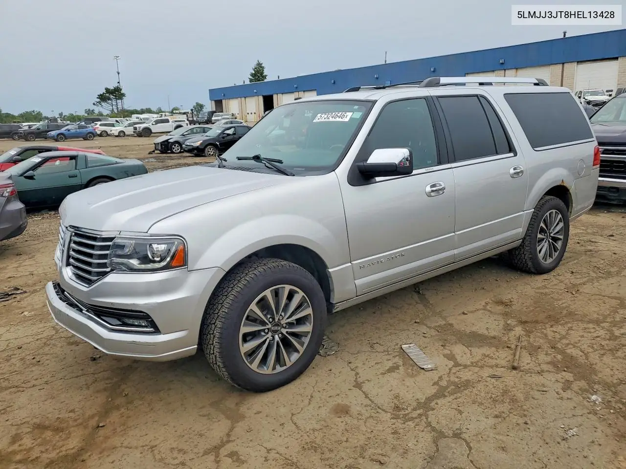 2017 Lincoln Navigator L Select VIN: 5LMJJ3JT8HEL13428 Lot: 57324646