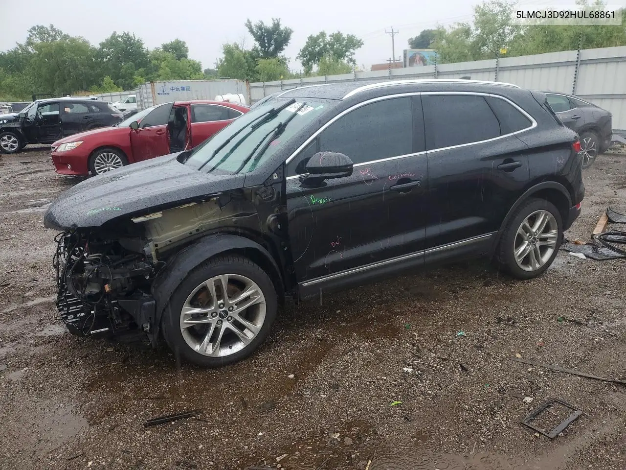 2017 Lincoln Mkc Reserve VIN: 5LMCJ3D92HUL68861 Lot: 57474526