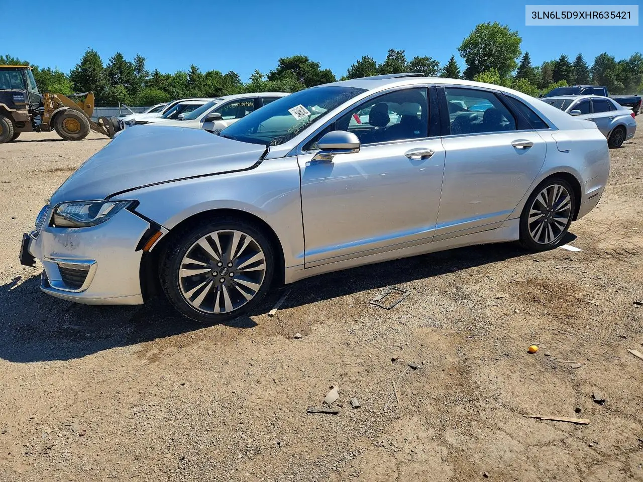 2017 Lincoln Mkz Select VIN: 3LN6L5D9XHR635421 Lot: 57766446
