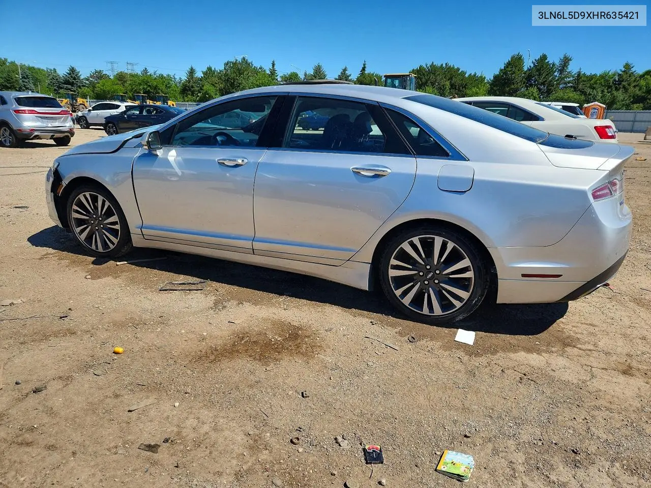 2017 Lincoln Mkz Select VIN: 3LN6L5D9XHR635421 Lot: 57766446