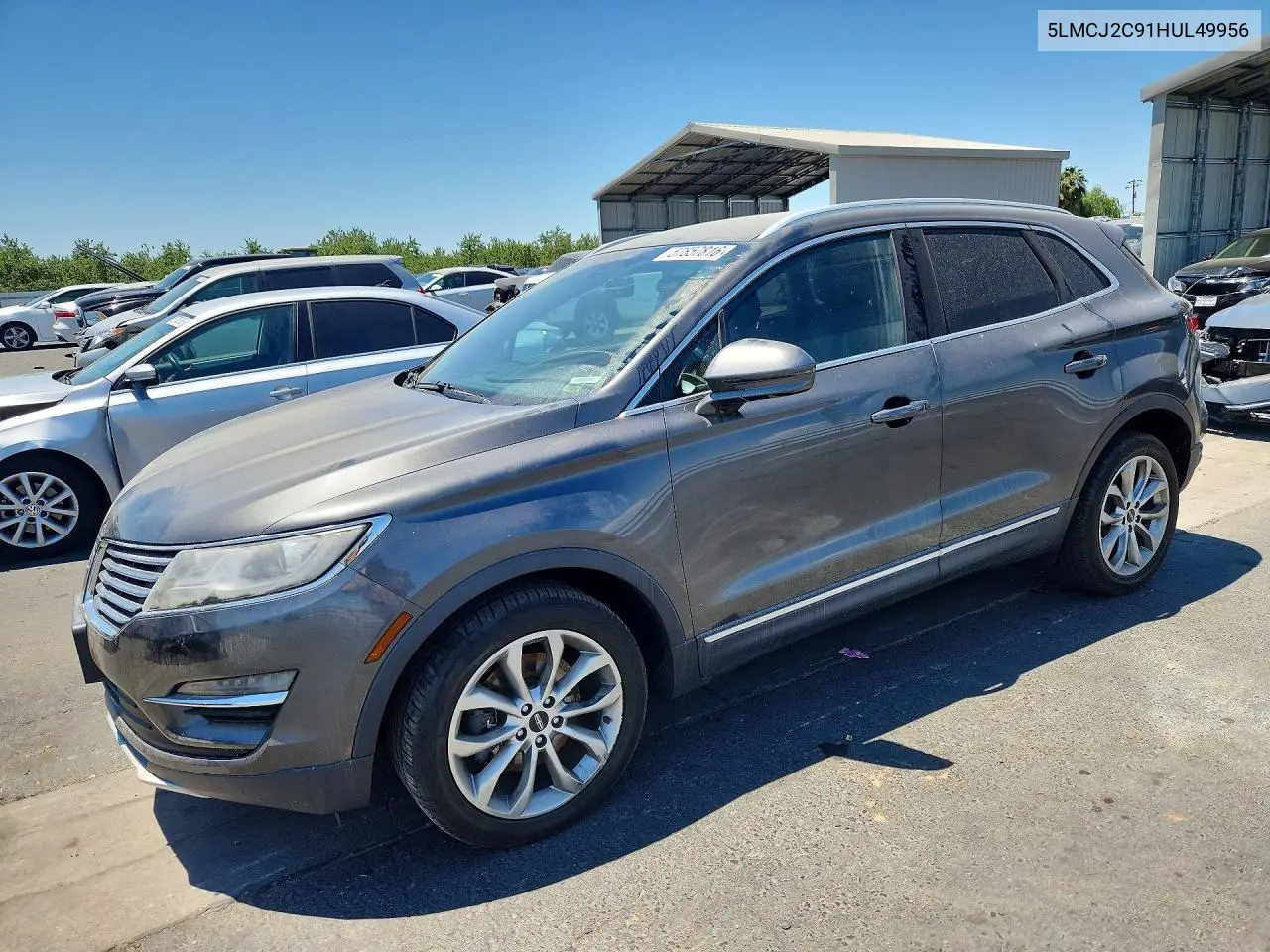 2017 Lincoln Mkc Select VIN: 5LMCJ2C91HUL49956 Lot: 57857816