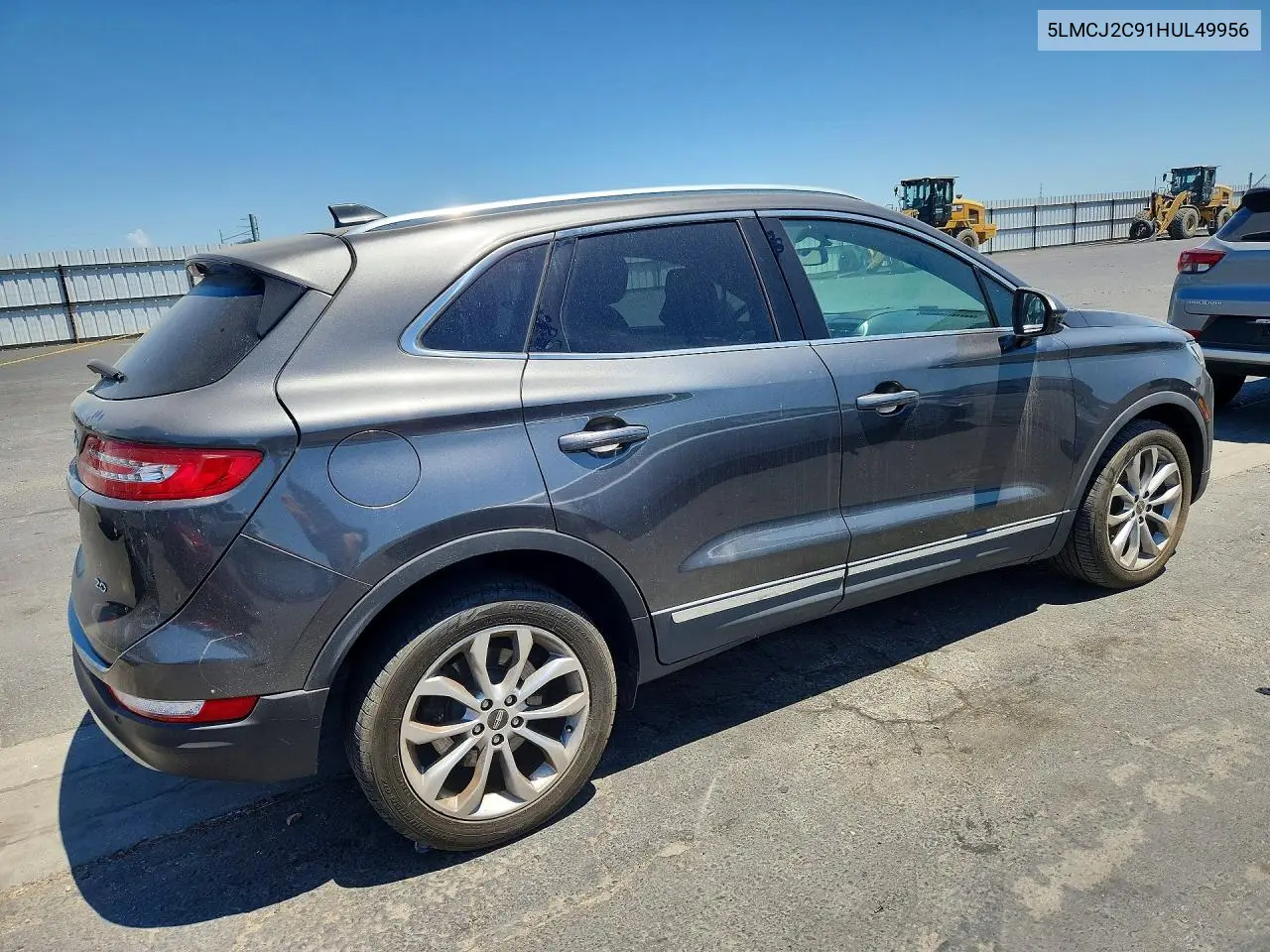 2017 Lincoln Mkc Select VIN: 5LMCJ2C91HUL49956 Lot: 57857816