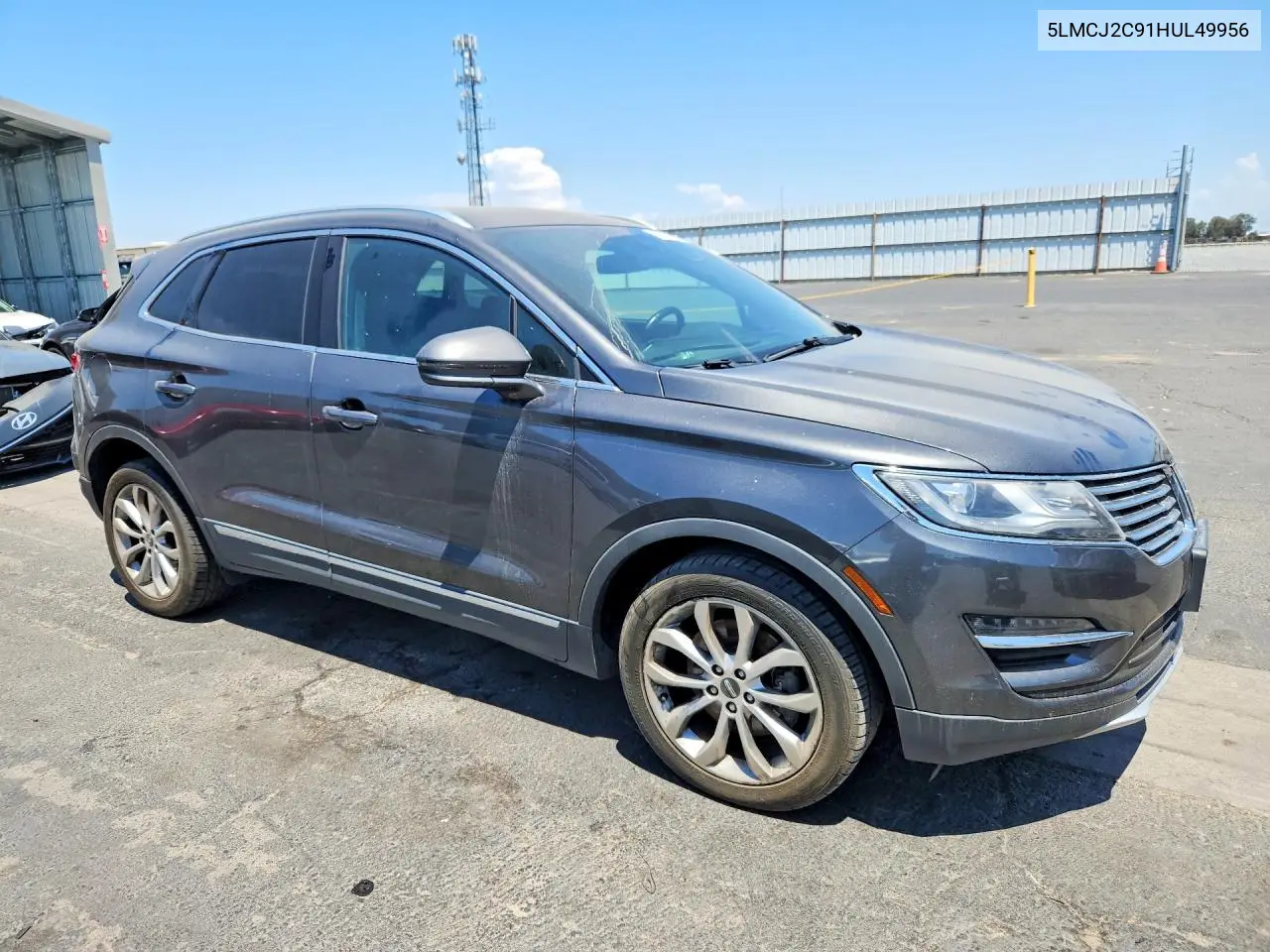 2017 Lincoln Mkc Select VIN: 5LMCJ2C91HUL49956 Lot: 57857816