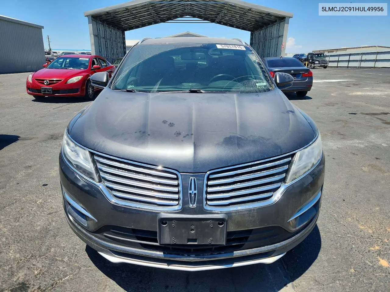 2017 Lincoln Mkc Select VIN: 5LMCJ2C91HUL49956 Lot: 57857816