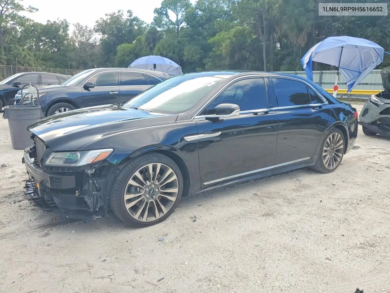 2017 Lincoln Continental Reserve VIN: 1LN6L9RP9H5616652 Lot: 58025596