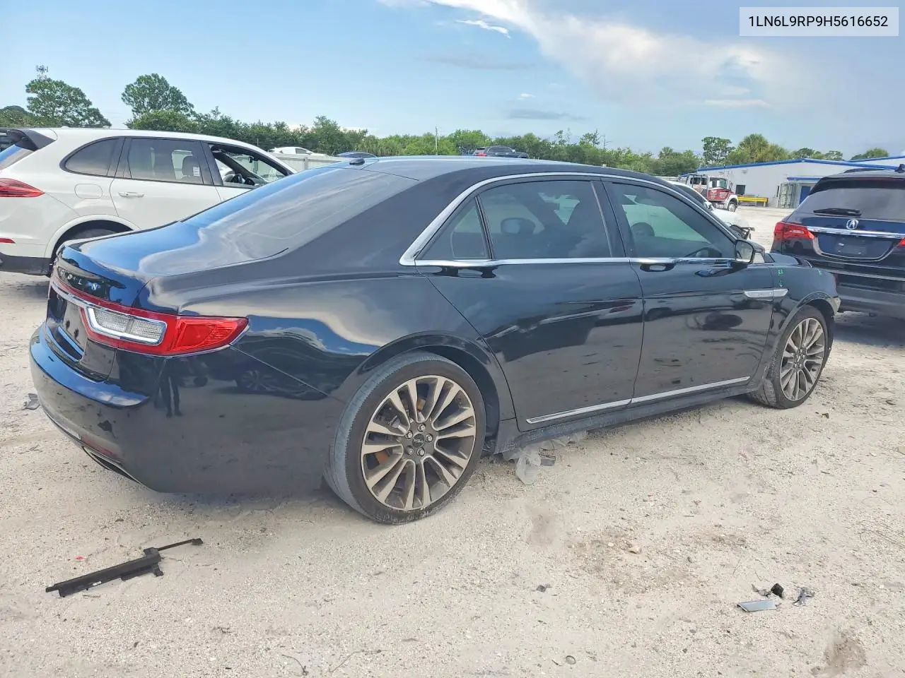 2017 Lincoln Continental Reserve VIN: 1LN6L9RP9H5616652 Lot: 58025596