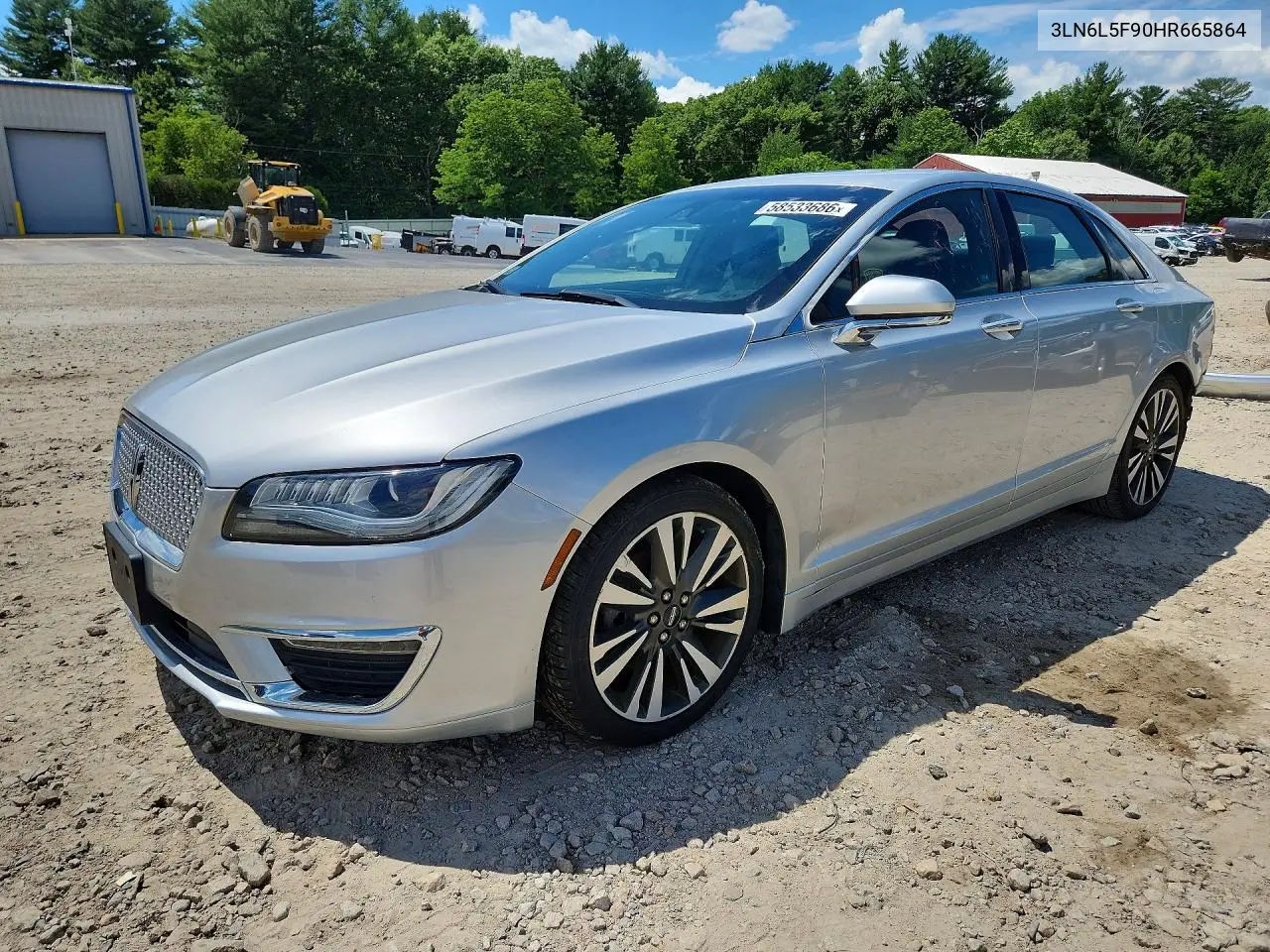 2017 Lincoln Mkz Reserve VIN: 3LN6L5F90HR665864 Lot: 58533686