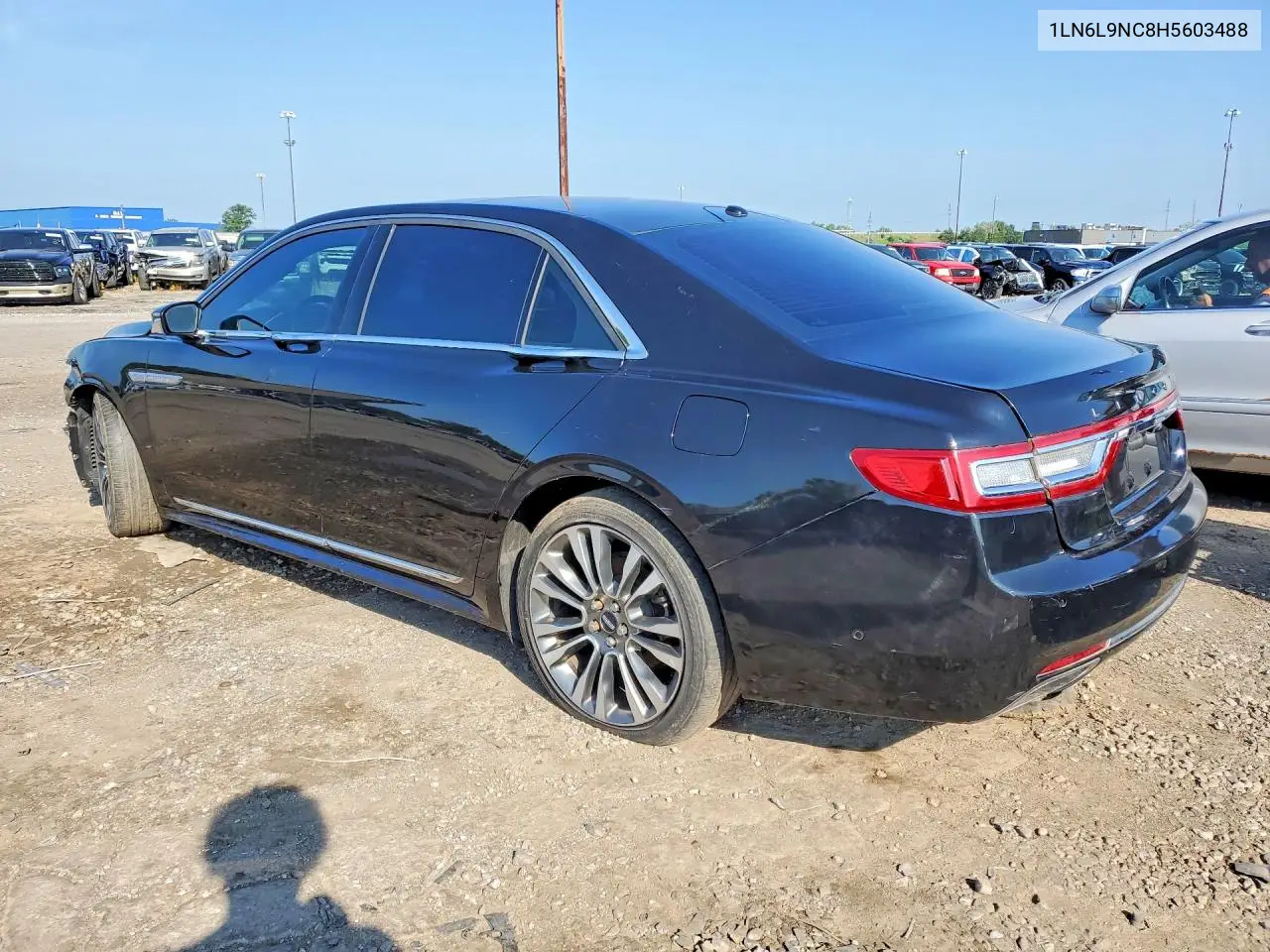 2017 Lincoln Continental Reserve VIN: 1LN6L9NC8H5603488 Lot: 58716696