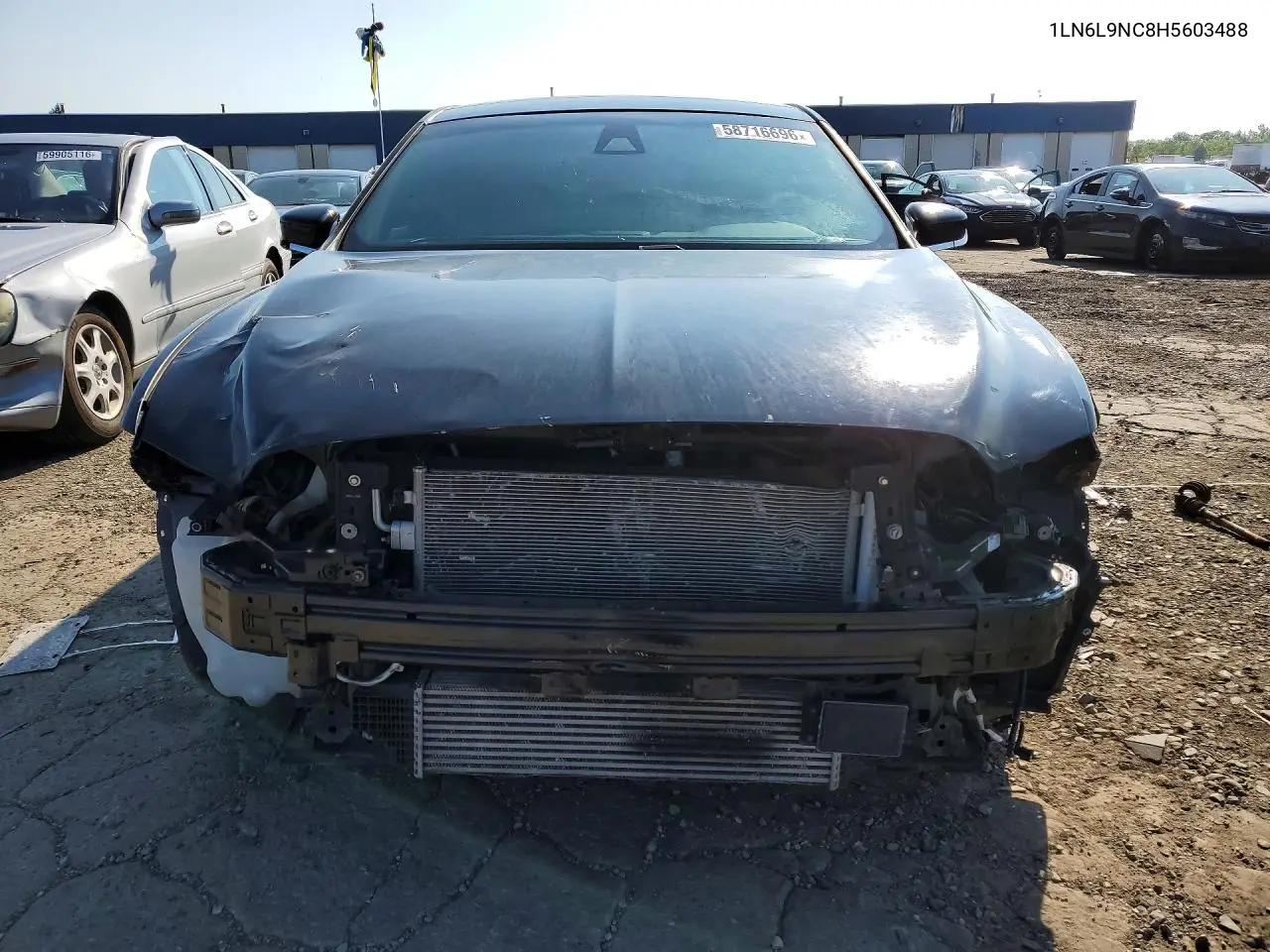 2017 Lincoln Continental Reserve VIN: 1LN6L9NC8H5603488 Lot: 58716696