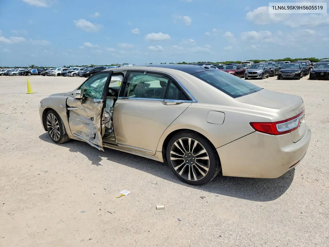 2017 Lincoln Continental Select VIN: 1LN6L9SK9H5605519 Lot: 58758866
