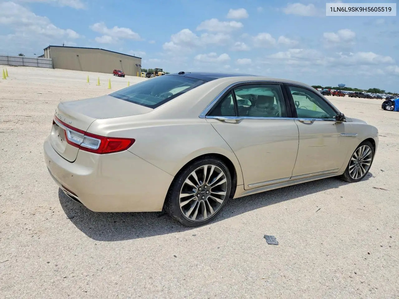 2017 Lincoln Continental Select VIN: 1LN6L9SK9H5605519 Lot: 58758866