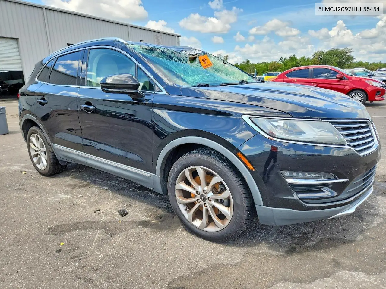 2017 Lincoln Mkc Select VIN: 5LMCJ2C97HUL55454 Lot: 59308276