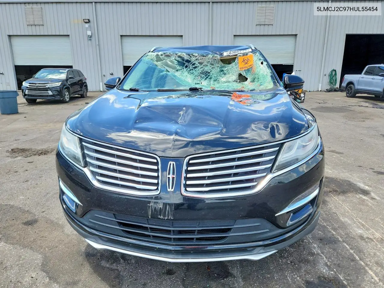 2017 Lincoln Mkc Select VIN: 5LMCJ2C97HUL55454 Lot: 59308276