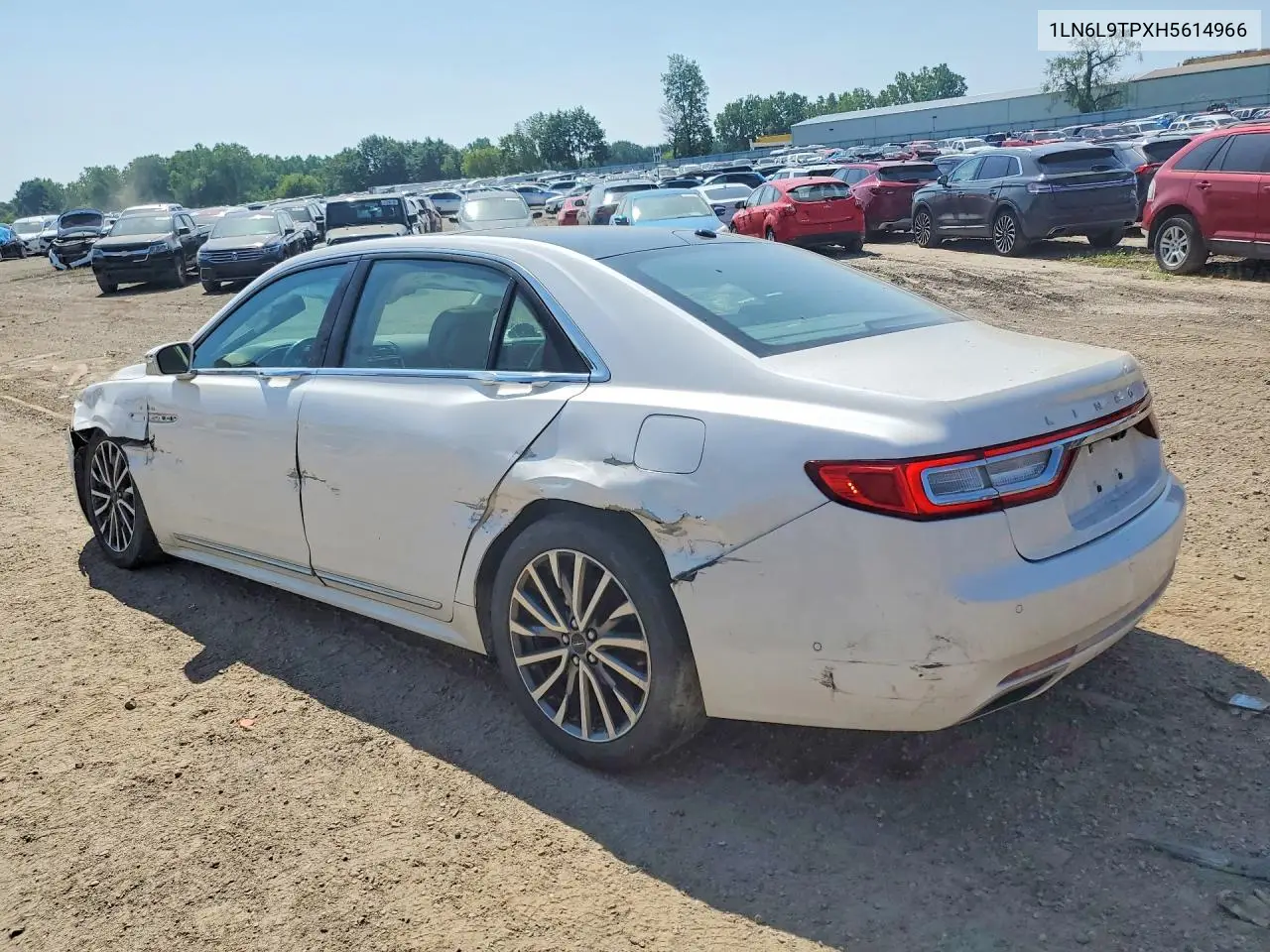 2017 Lincoln Continental Select VIN: 1LN6L9TPXH5614966 Lot: 59612286