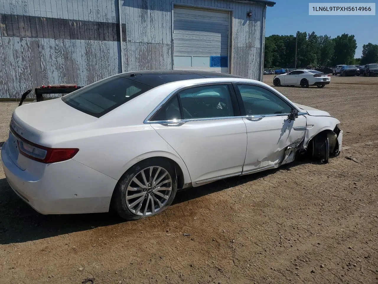 2017 Lincoln Continental Select VIN: 1LN6L9TPXH5614966 Lot: 59612286