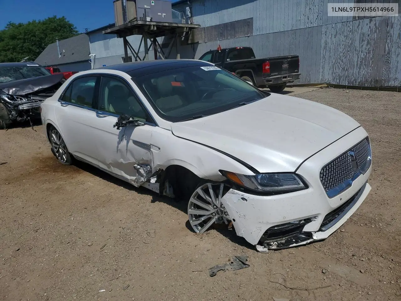 2017 Lincoln Continental Select VIN: 1LN6L9TPXH5614966 Lot: 59612286