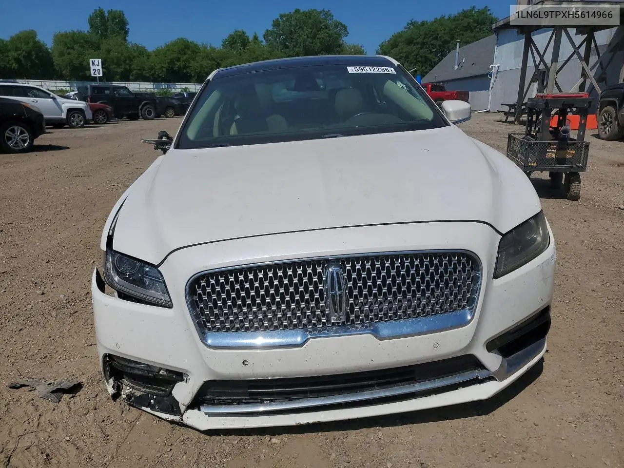 2017 Lincoln Continental Select VIN: 1LN6L9TPXH5614966 Lot: 59612286