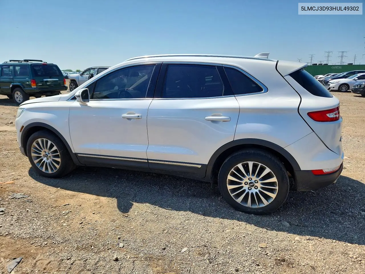 2017 Lincoln Mkc Reserve VIN: 5LMCJ3D93HUL49302 Lot: 59719966